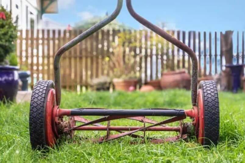 ลูกกลิ้งรีดหญ้า