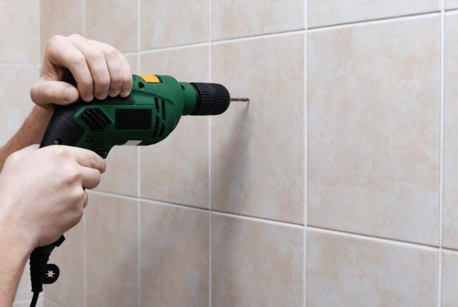 การเจาะกระเบื้องเซรามิก