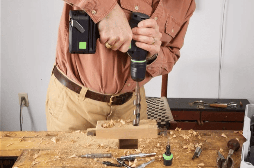 การเจาะไม้