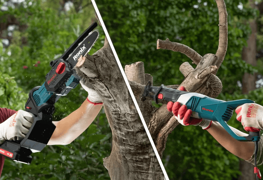 เลื่อยไฟฟ้าตัดกิ่งไม้