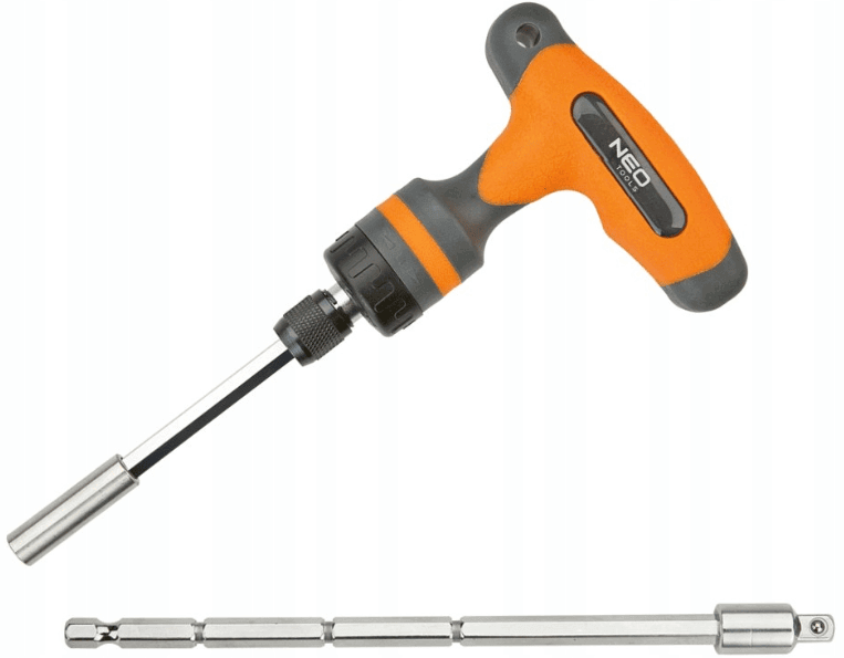 ตัวจับบิตแบบ T พร้อมกับลูกบล็อก